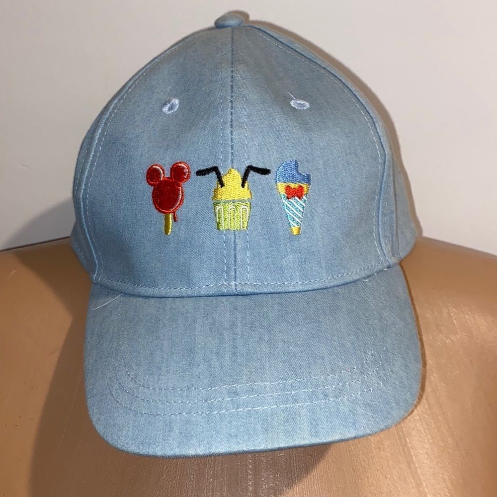 Disney Parks Kids Ice Cream Dole Whip Snack‎ Baseball Cap Medium/Large (7-10)